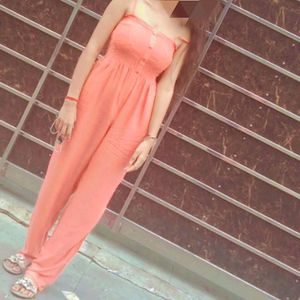 Peach Jumpsuit