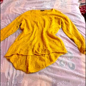 Yellow Sweater/ Sweatshirt