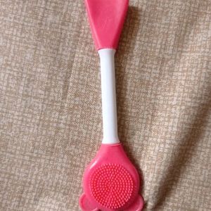 2 Pc Double-Headed Facial Massage Brush