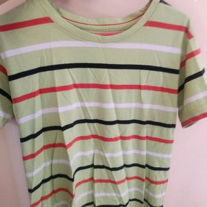 Green Lined Tshirt