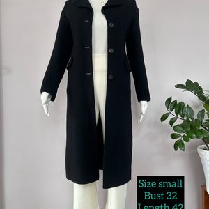 Black Premium Overcoat