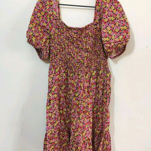 Beautiful Flower Dress From Zudio