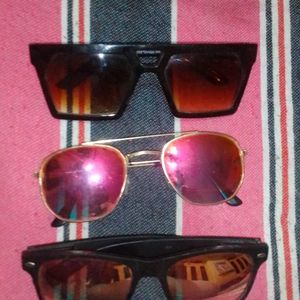 Sunglasses 3 Pic   20 % Combo Off