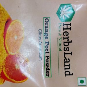 Helrballand Orange Peel Powder For Skin Whitening