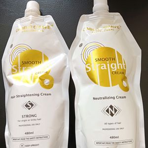 Hair Straightening Cream With Neutrilizer