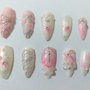 Press On Nails(Swan Lake Fairy)