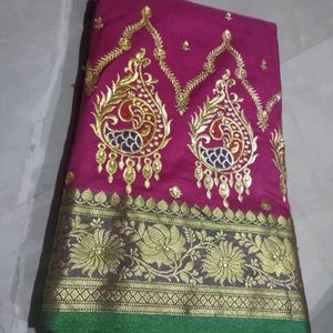 Banarasi Silk With Embroidery 🪡