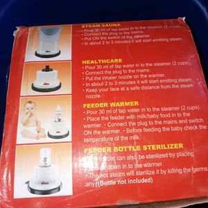 4in 1 Beauty Steamer And Feeder Steam