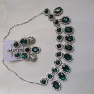 AD Jewellery Set For Women Artificial Stone.