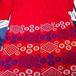 Combo Of 3 Woolen Kurtis And 2 Pants