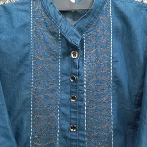 Totally New Denim Stylish Kurta