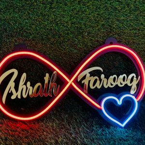 Acrylic Customized name Neon sign