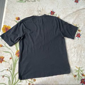 Black Tshirt Men - Free Size