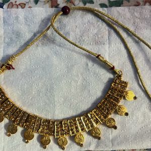 South Indian Golden necklace