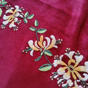 Bedcover 87*87 Inch Embroidered