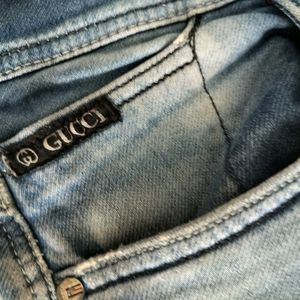 Original Gucci Unisex Jeans