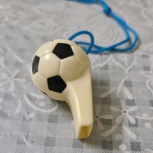 Football shaped mouth Whistle