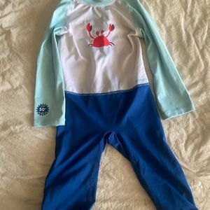 Sparingly Used Uv Protected Swim Wear For Boy