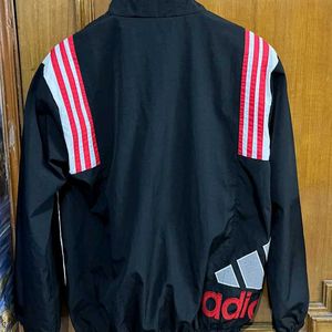 ADIDAS BLACK WINDCHEATER JACKET