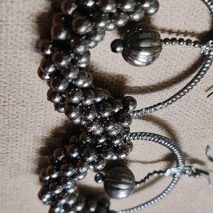 Lightweight Heavy Looking Oxidised Silver Color