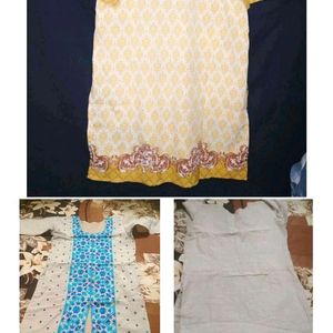 Combo Of 3 Kurties