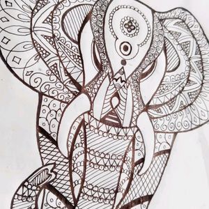 Mandala Art 🐘