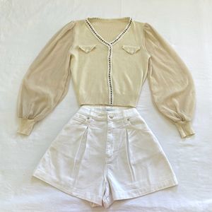 Korean Imported Beige Cardigan