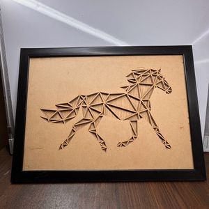 Wooden horse Frame