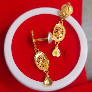 Beautiful New 22crt Gold Earrings