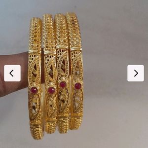 Gold Plated 1gram Bangles