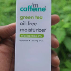 M Caffeine Green Tea Oil-free moisturizer