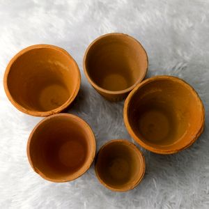 Kullad Cups For Chai Lovers (Set Of 5)