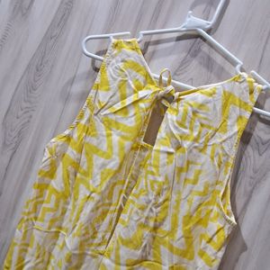 Vero Moda Yellow Jumpsuit