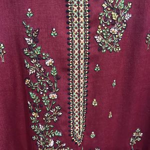 Branded Embroidery Kurta