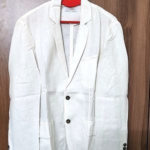 Scullers Branded Casual Pure Lenin Blazer for Mens