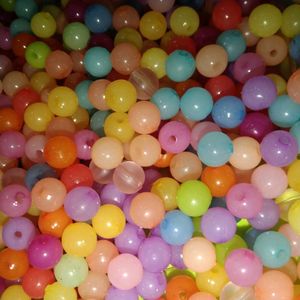 Multi Colour Round Shape Beads