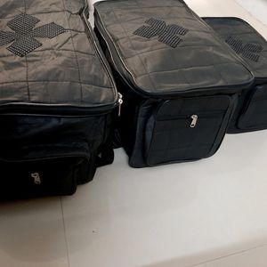 Set Of 3 Luggage Bags (Small-Medium-Large)