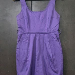 Cadbury Purple Korean Mini Dress