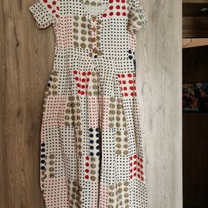 Multicolored Cotton Kurti