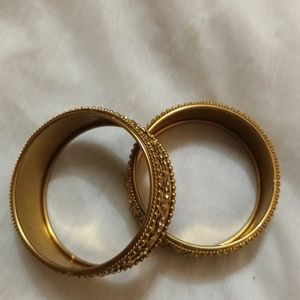 Heavy Gold Plated Bangles