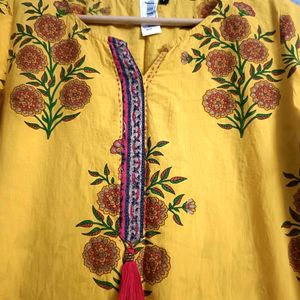 Yellow Kurta