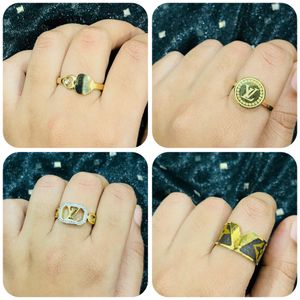 Ladies Fashionable Finger Rings Combo