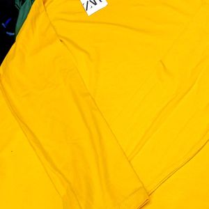 Golden Yellow Zara T-shirt