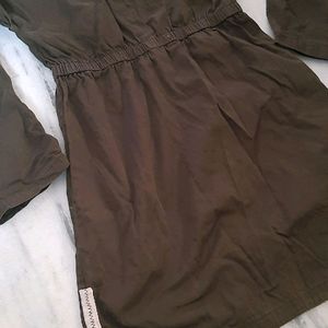 Olive Denim Dress