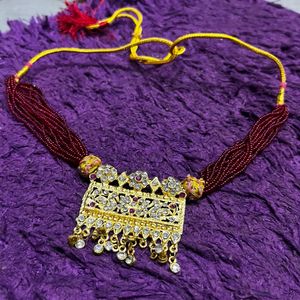 Royal Golden Neckpiece**