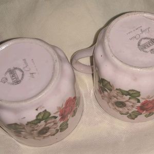 2 Vintage TeaCups Fo Collection.