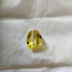 Fanncy Zircon Yellow Stone Lab Certifi