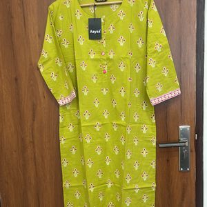 Cotton Blend Kurta For Women