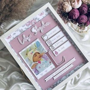 Baby Details Photo Frame