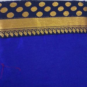 Navy Blue Saree